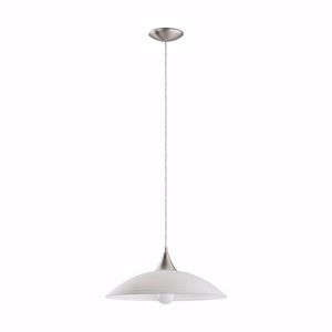Eglo lazolo modern glass pendant light for kitchen/living room