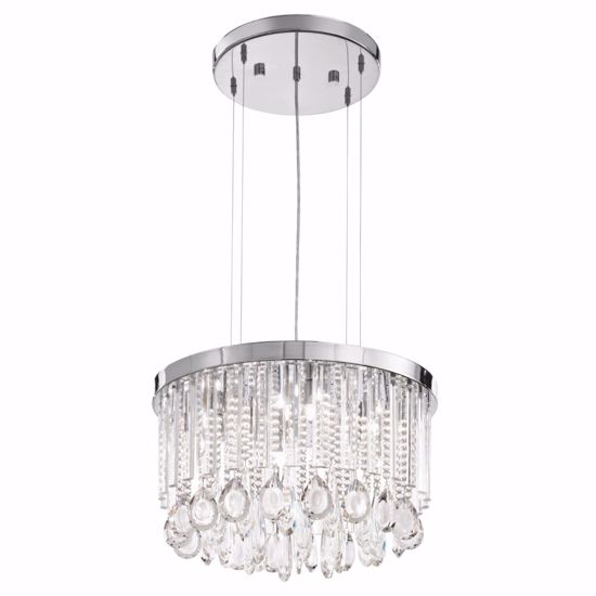 Eglo calaonda elegant contemporary chandelier round shape