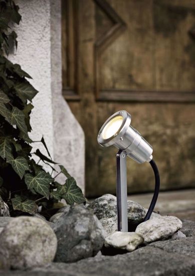 Short beacon light led adjustable for outdoor garden