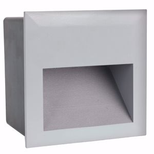 Eglo zimba recessed wall pathmarker  led square for outdoor