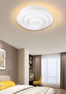 Linea light rose modern spiral ceiling lamp ø50cm